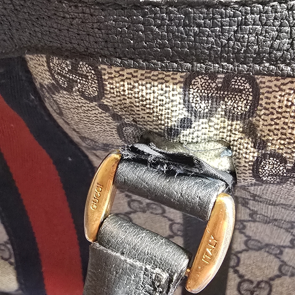 Gucci Vintage Sherry Boston Bag - Picture 12 of 13